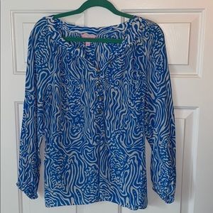 Lily Pulitzer Elsa blouse